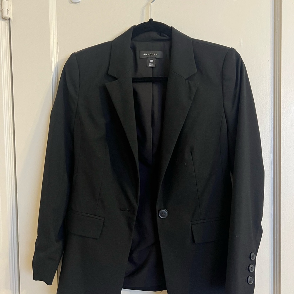 Halogen Classic Black Blazer